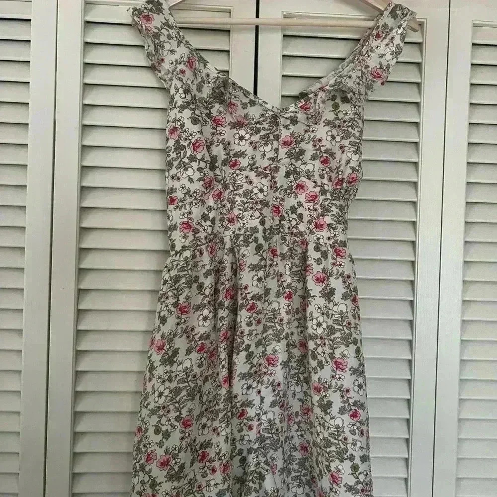 Forever 21 Floral Romper Women’s XL Multicolor Boho
